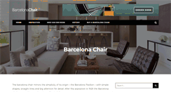 Desktop Screenshot of barcelonachair.com